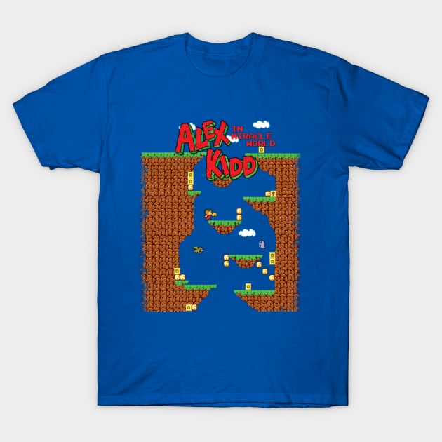 Alex Kidd In Miracle World T-Shirt by NerdShizzle